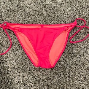 Victoria’s Secret Bikini Bottom Medium Bright Coral Pink